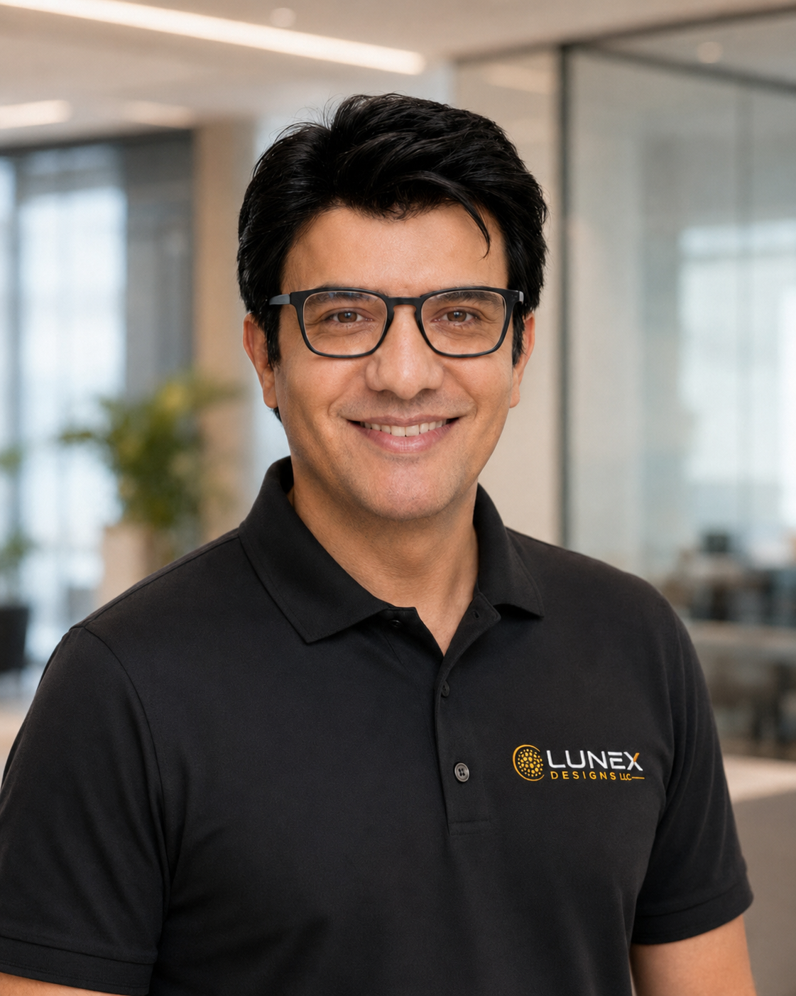 Mehran Akhavan, Chief Operating Officer and Co-Founder of Lunex Designs
